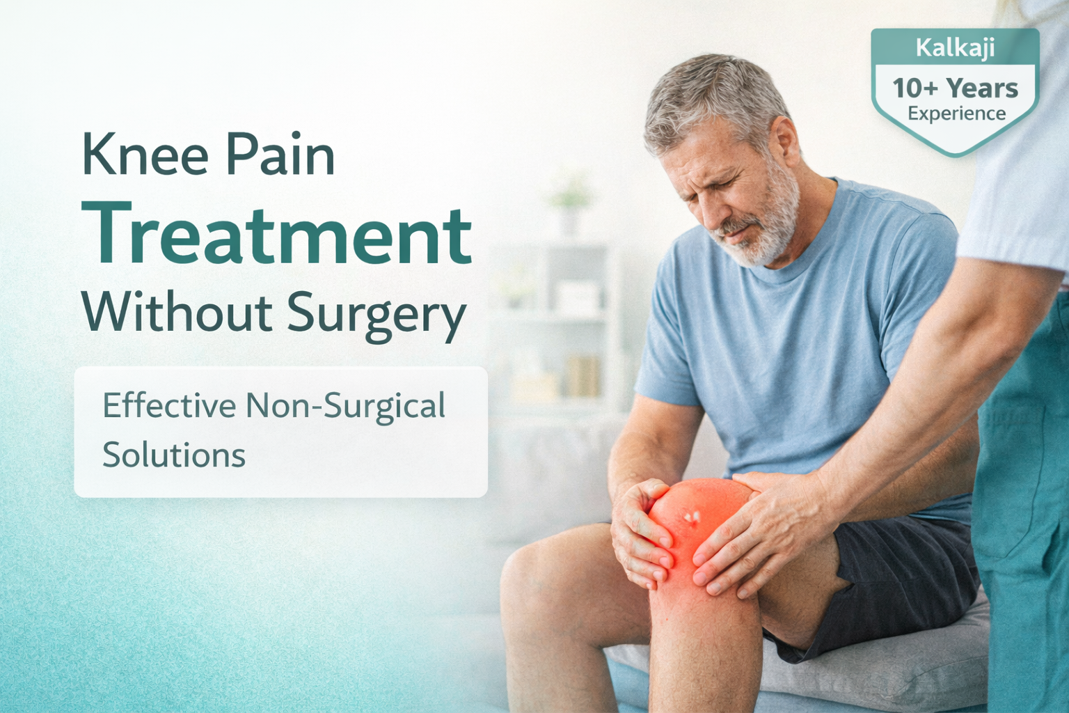 Knee Pain Rehabilitation Specialist in Kalkaji Delhi